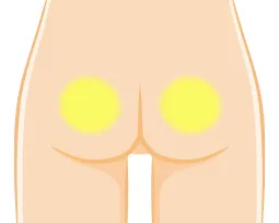 ヒップ中央