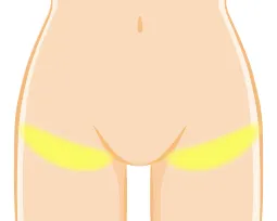 足のつけ根
